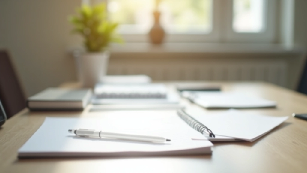 Ambiente de trabalho organizado com tarefas priorizadas e planejamento visível